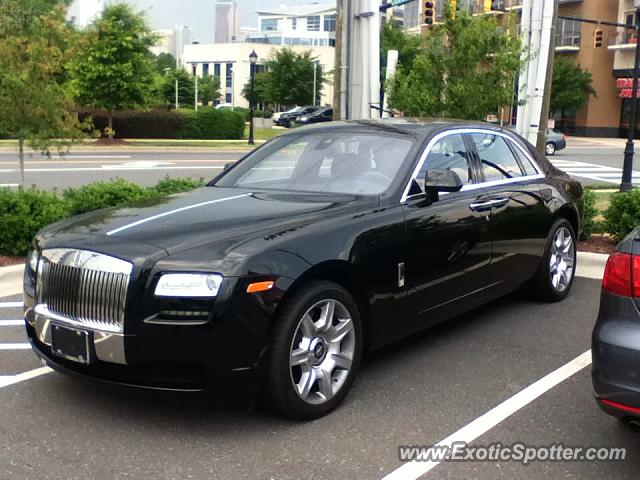Rolls Royce Ghost spotted in Charlotte, North Carolina