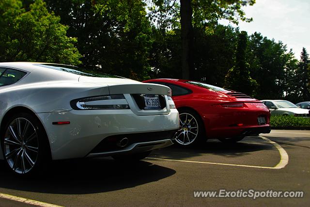 Aston Martin Virage spotted in Cincinnati, Ohio