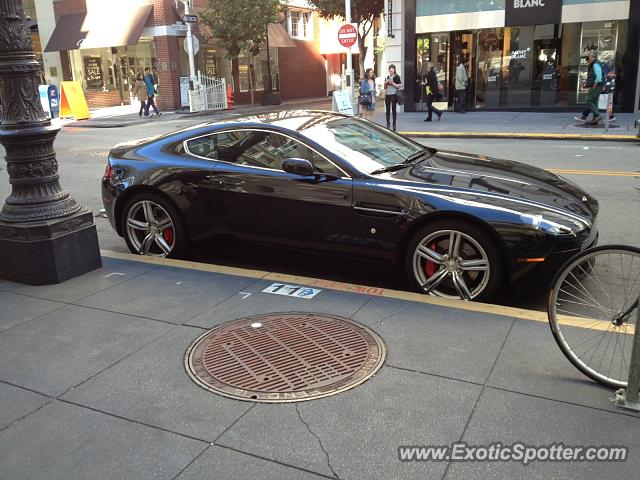 Aston Martin Vantage spotted in San Francisco, California