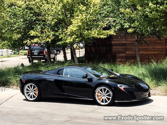 Mclaren 650S spotted in Dallas, Texas