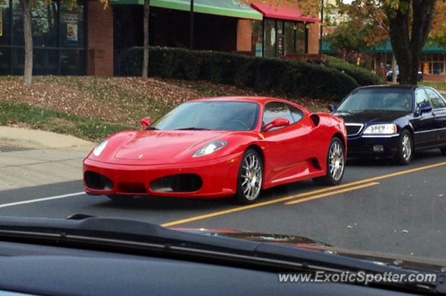 Ferrari F430 spotted in Charlotte, North Carolina