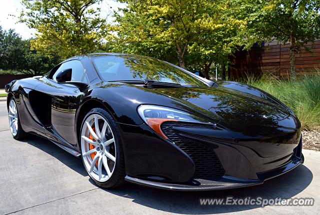 Mclaren 650S spotted in Dallas, Texas