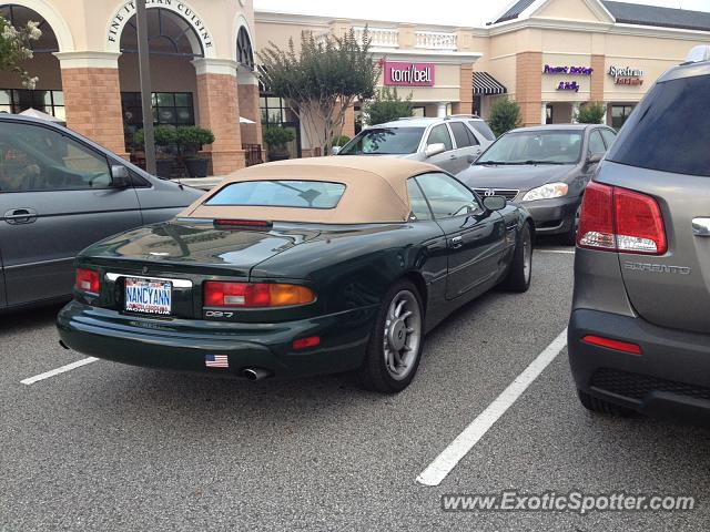 Aston Martin DB7 spotted in Wilmington, North Carolina