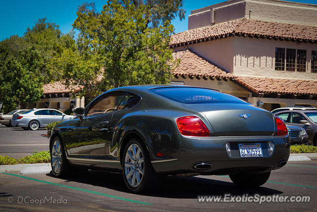 Bentley Continental spotted in San Diego, California