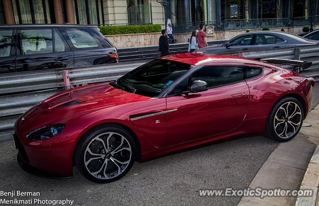 Aston Martin Zagato spotted in Monte-Carlo, Monaco
