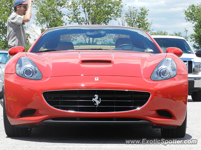 Ferrari California spotted in Frontenac, Missouri