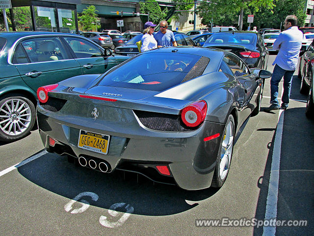 Ferrari 458 Italia spotted in Greenwich, Connecticut