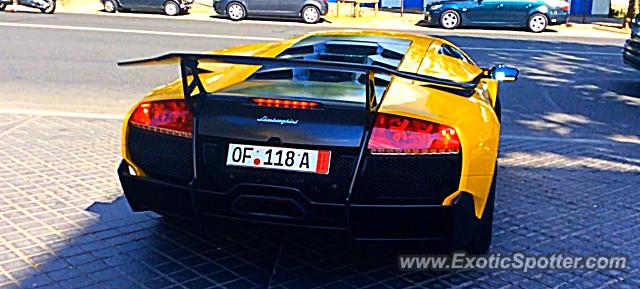Lamborghini Murcielago spotted in Paris, France