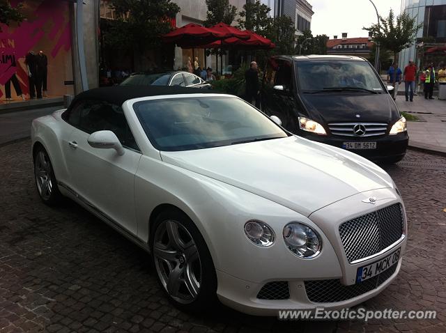 Bentley Continental spotted in Istanbul, Turkey