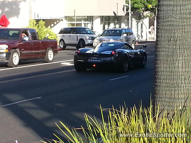 Pagani Huayra spotted in Beverly Hills, California