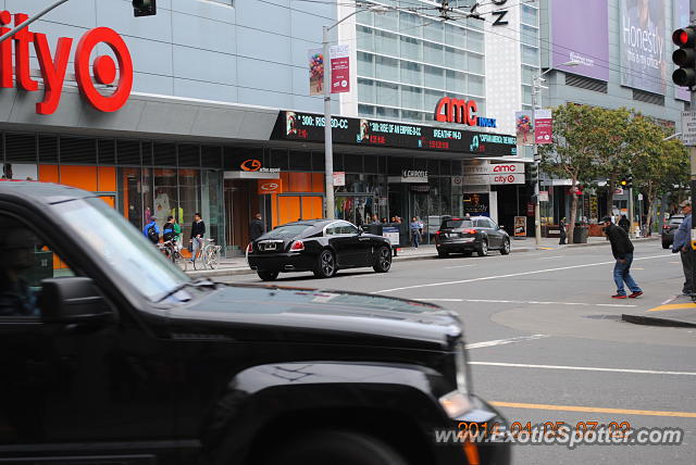 Rolls Royce Wraith spotted in San Francisco, California