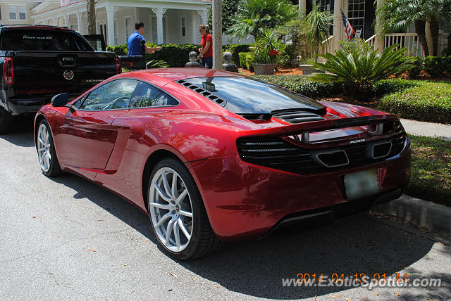 Mclaren MP4-12C spotted in Orlando, Florida