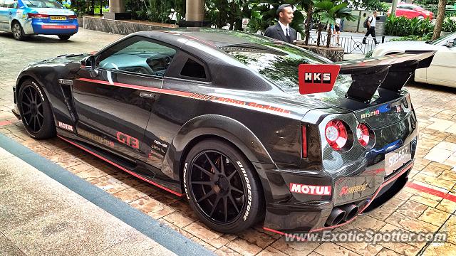 Nissan GT-R spotted in Orchard Road, Singapore
