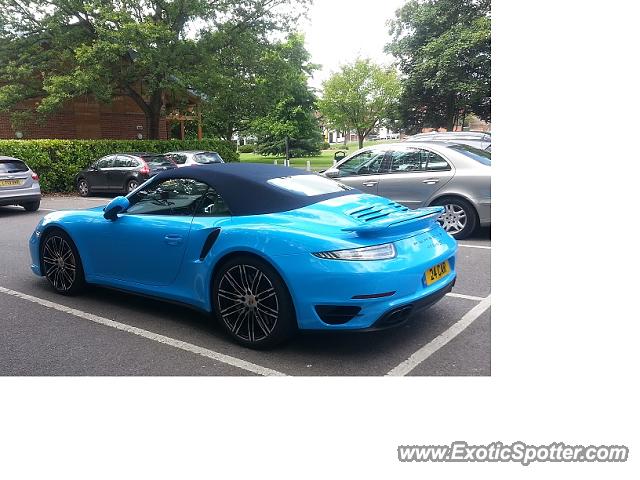 Porsche 911 Turbo spotted in Burnham, United Kingdom