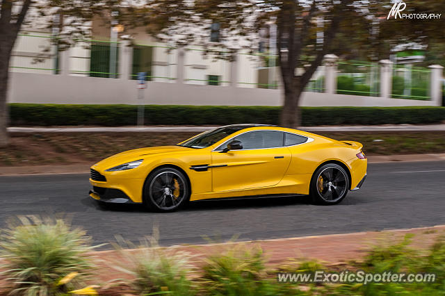 Aston Martin Vanquish spotted in Sandton, South Africa