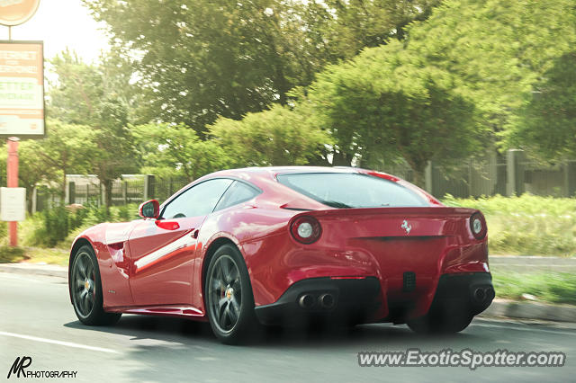 Ferrari F12 spotted in Bryanston, South Africa