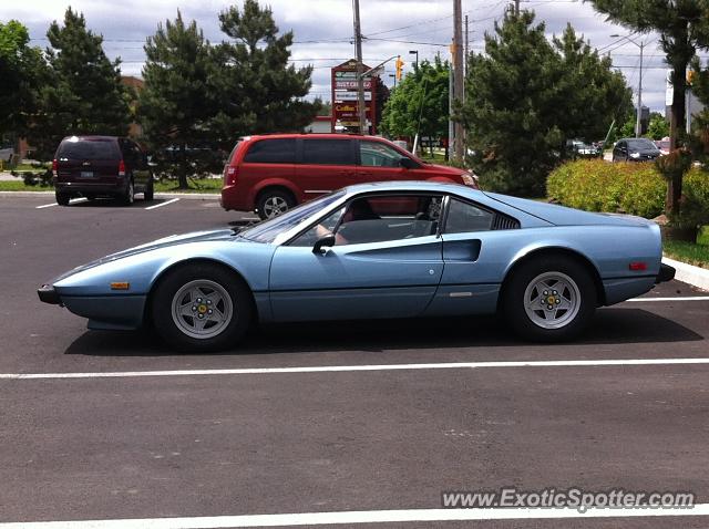 Ferrari 308 spotted in Guelph, On, Canada