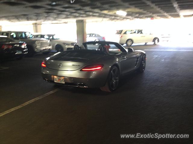 Mercedes SLS AMG spotted in Greenwich, Connecticut
