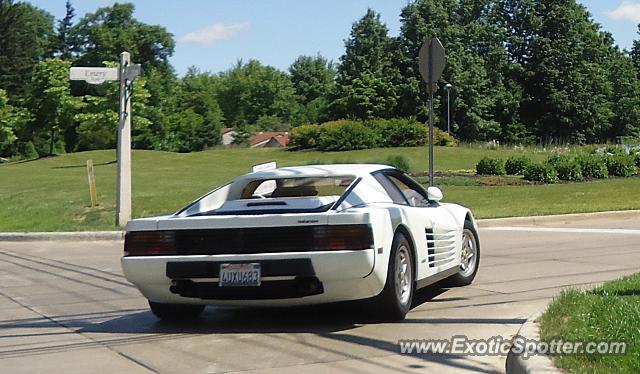 Ferrari Testarossa spotted in Orange, Ohio