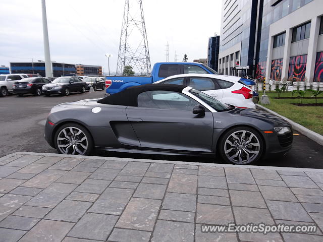 Audi R8 spotted in Quebec, Canada