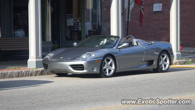 Ferrari 360 Modena spotted in Ayer, Massachusetts