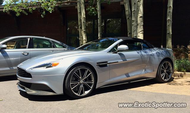 Aston Martin Vanquish spotted in Edwards, Colorado