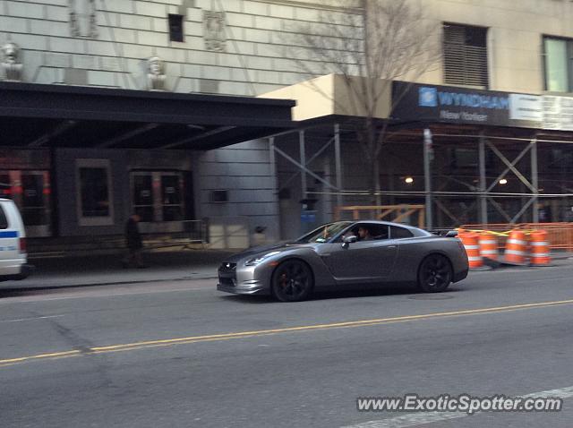 Nissan GT-R spotted in New York, New York