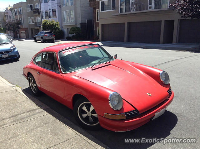 Porsche 911 spotted in San Francisco, California