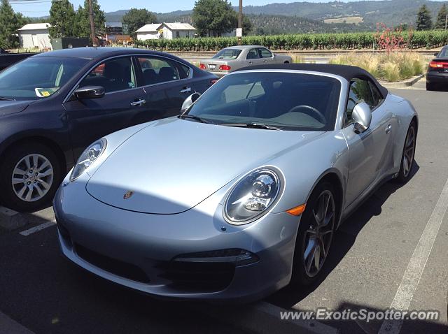 Porsche 911 spotted in Napa, California