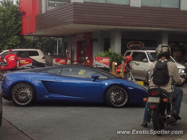 Lamborghini Gallardo spotted in San Juan, Philippines
