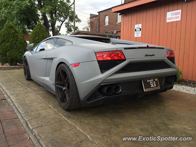 Lamborghini Gallardo spotted in Lexington, Kentucky