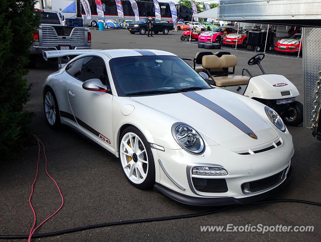 Porsche 911 GT3 spotted in Watkins Glen, New York