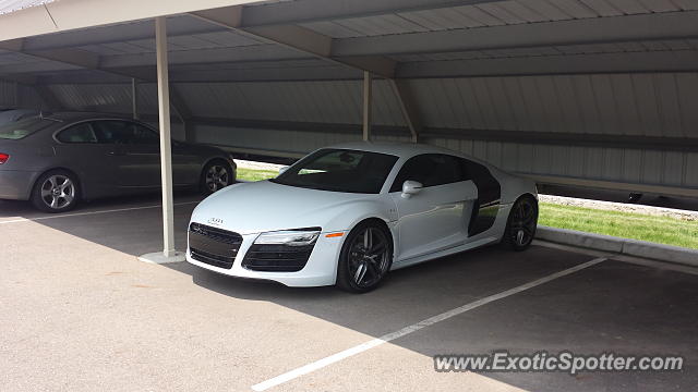Audi R8 spotted in East Lansing, Michigan