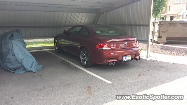 BMW M6 spotted in East Lansing, Michigan
