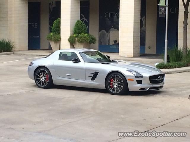 Mercedes SLS AMG spotted in Houston, Texas