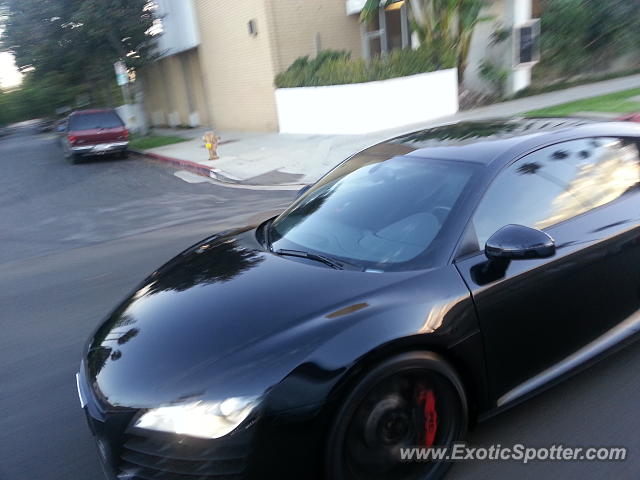 Audi R8 spotted in Hollywood, California