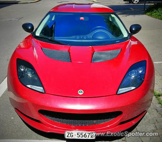 Lotus Evora spotted in Zurich, Switzerland