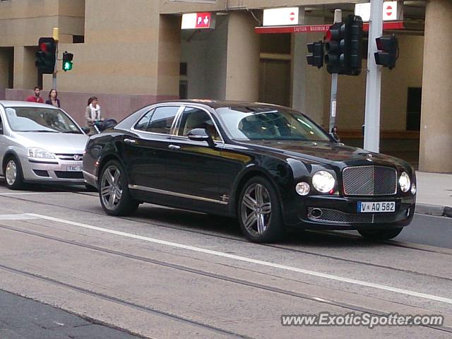 Bentley Mulsanne spotted in Melbourne, Australia