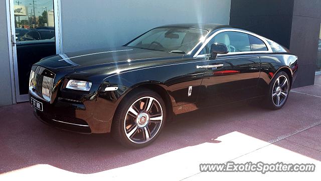 Rolls Royce Wraith spotted in Perth, Australia