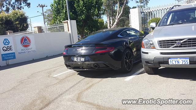 Aston Martin Vanquish spotted in Perth, Australia