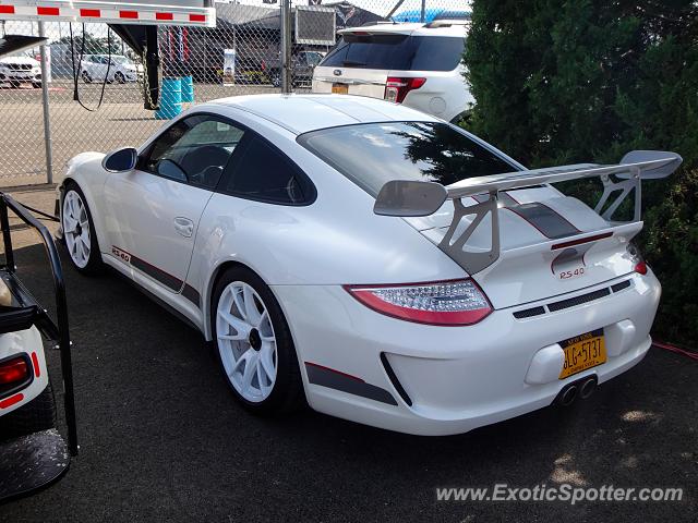 Porsche 911 GT3 spotted in Watkins Glen, New York