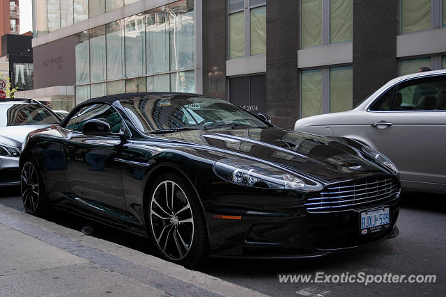 Aston Martin DBS spotted in Toronto, Canada