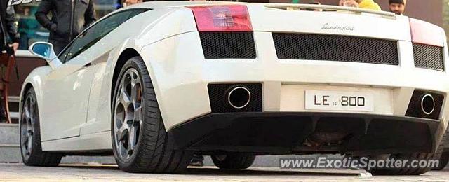 Lamborghini Gallardo spotted in Lahore, Pakistan