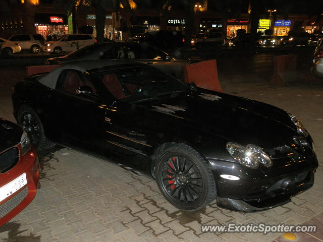 Mercedes SLR spotted in Riyadh, Saudi Arabia