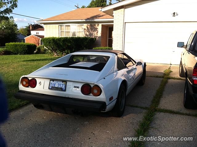 Ferrari 308 spotted in Southfield, Michigan