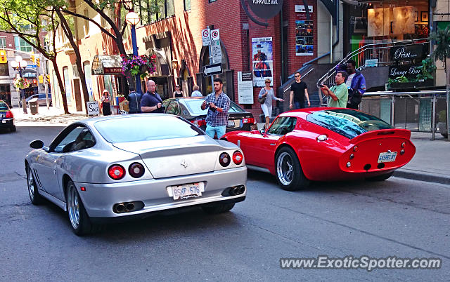 Ferrari 550 spotted in Toronto, Ontario, Canada