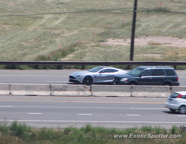 Aston Martin Vanquish spotted in Littleton, Colorado