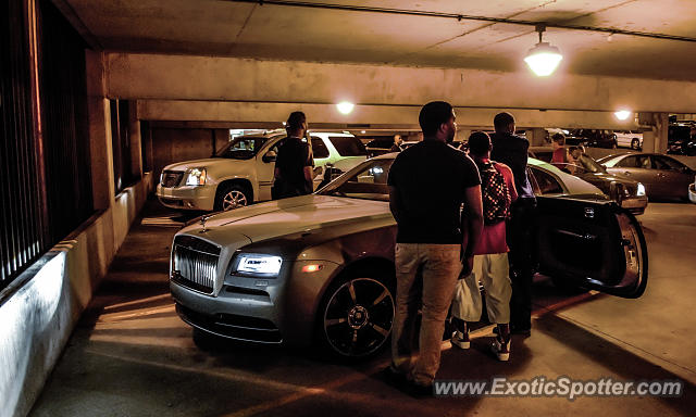Rolls Royce Wraith spotted in Indianapolis, Indiana