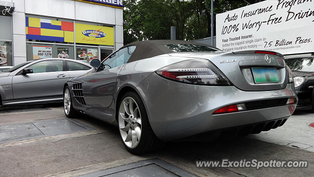 Mercedes SLR spotted in Makati City, Philippines