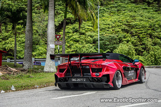 Lamborghini Gallardo spotted in Genting Highland, Malaysia